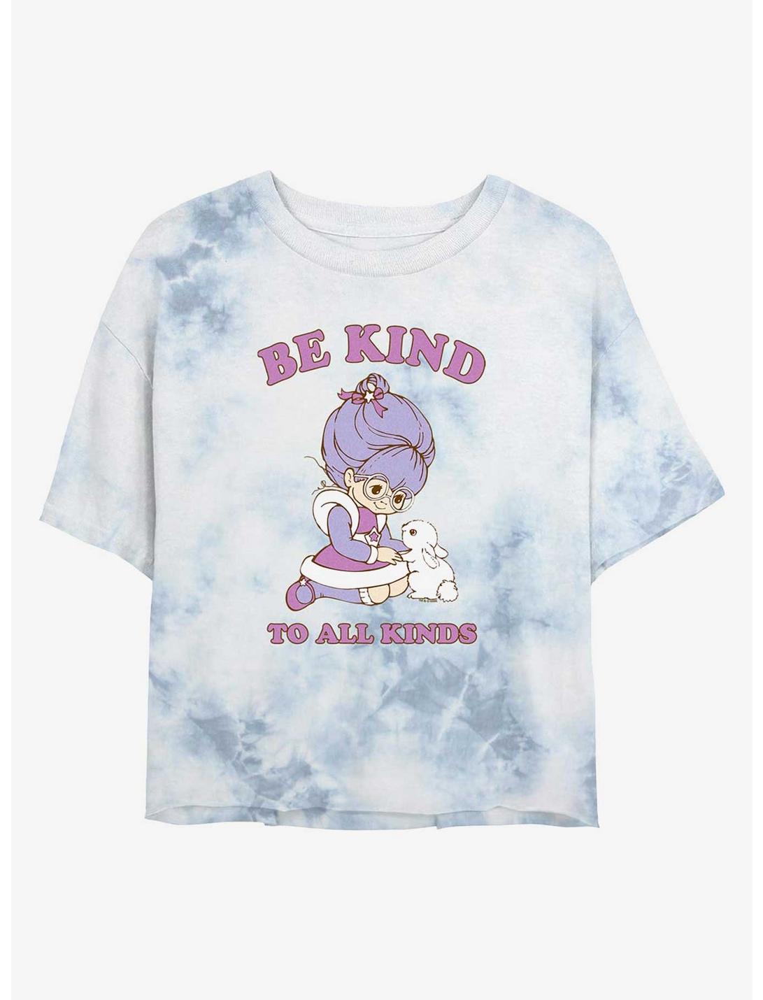 Rainbow Brite Kind To All Girls Tie-Dye Crop T-Shirt