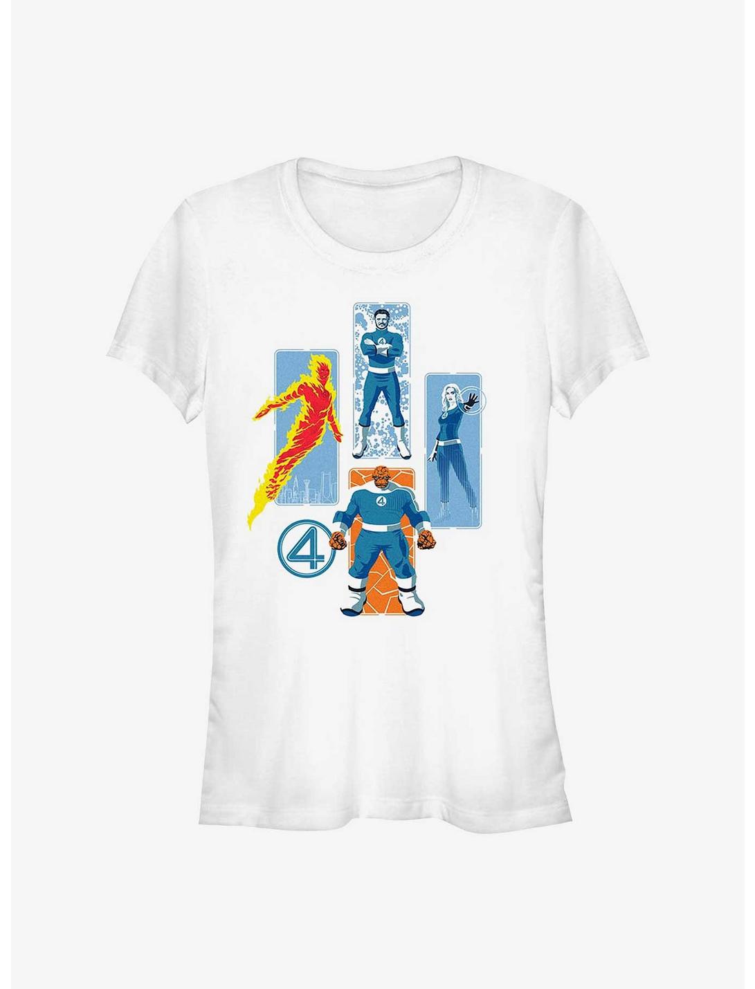 Marvel The Fantastic Four: First Steps Family Hero Girls T-Shirt