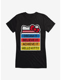 Hello Kitty Dream It Believe It Achieve It Girls T-Shirt