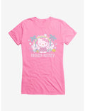 Hello Kitty Kawaii Vacation Bubble Dreams Girls T-Shirt