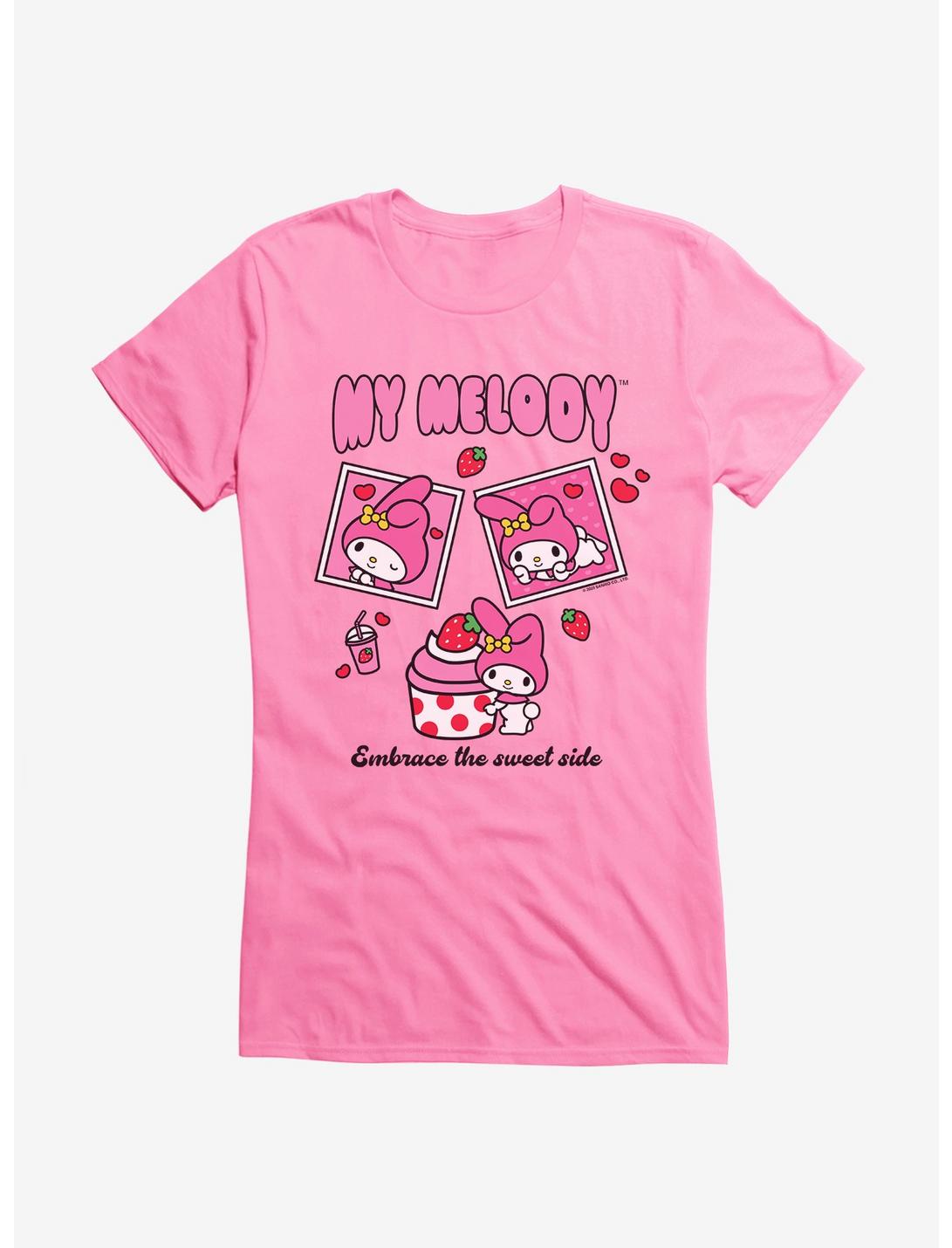 Hello Kitty & Friends My Melody Strawberry Stamps Girls T-Shirt