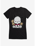 Pochacco Sitting With Friends Girls T-Shirt