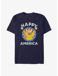 The Simpsons Happy America T-Shirt