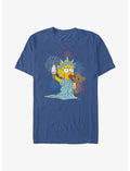 The Simpsons Fireworks Maggie Garment Dye T-Shirt