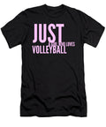 35 Just a Girl Who Loves Volleyball Organicfoodempire T-Shirt