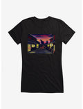 Godzilla Kabuki Sunset Girls T-Shirt