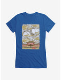 Godzilla Rodan Poster Girls T-Shirt