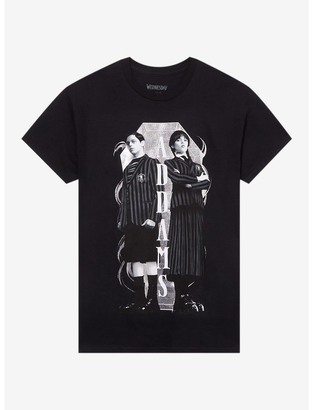 Wednesday Addams Family Duo Girls T-Shirt