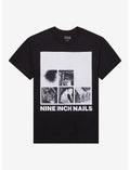 Nine Inch Nails Black & White Photo Collage T-Shirt
