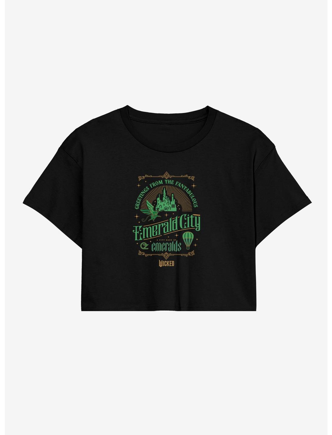 Wicked Emerald City Girls Crop T-Shirt