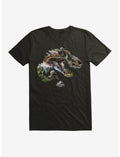 Jurassic World Rebirth Dinosaur Collage Logo T-Shirt