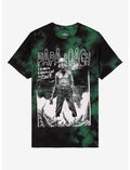 Papa Roach I Can't Control Myself Green & Black Cloud Wash T-Shirt