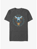Pokemon Evee Glaceon Circle T-Shirt