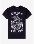 Do Not Hug Me Motorcycle T-Shirt By Got Funny?