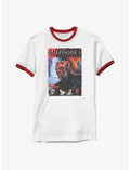 Star Wars Darth Maul Cover Ringer T-Shirt