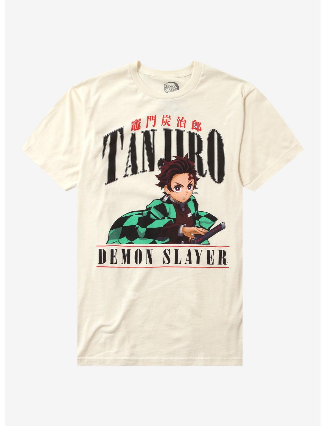Demon Slayer: Kimetsu No Yaiba Tanjiro Name Panel T-Shirt