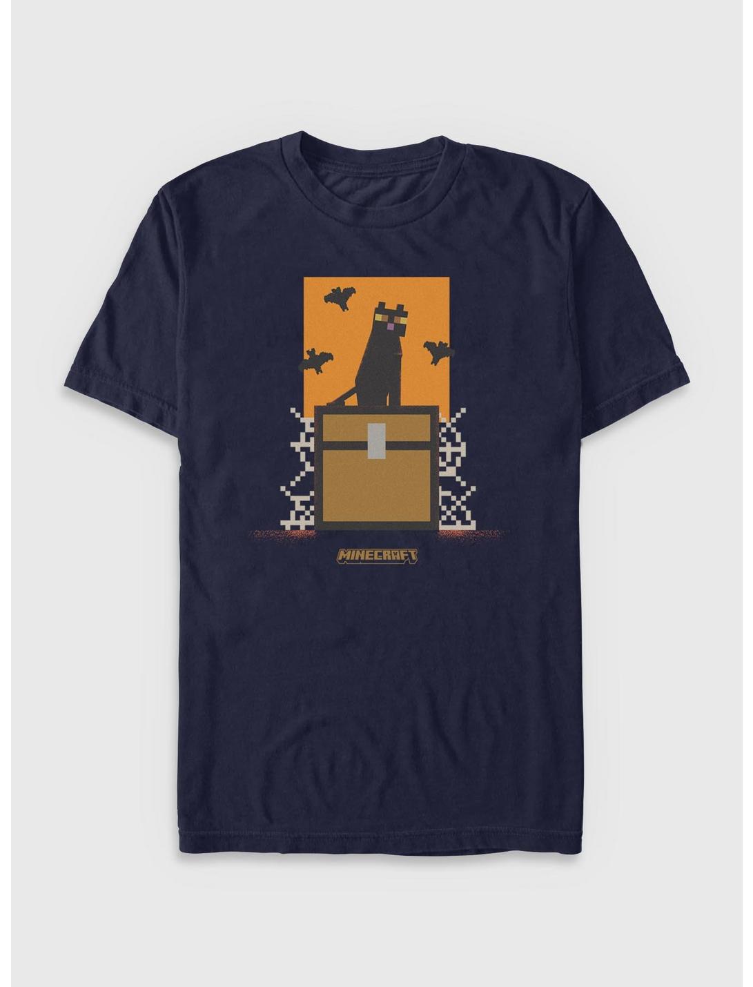Minecraft Cat And Bats T-Shirt
