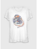 Marvel Rivals Punisher Dangan Ronin Cloud Girls T-Shirt Hot Topic Exclusive