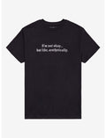 Aesthetically Not Okay T-Shirt By Friday Jr.