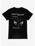 Scary Daily Routine T-Shirt By Call Your Mother