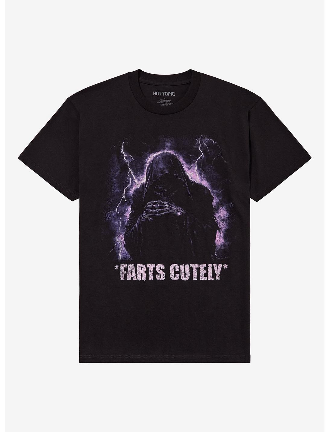 Skeleton Reaper Cute Fart T-Shirt