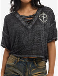 The Lord Of The Rings Doors Of Durin Girls Burnout T-Shirt