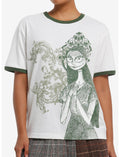 The Nightmare Before Christmas Sally Filigree Ringer T-Shirt