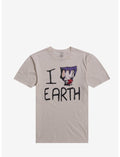 Invader Zim Gaz I Love Earth T-Shirt