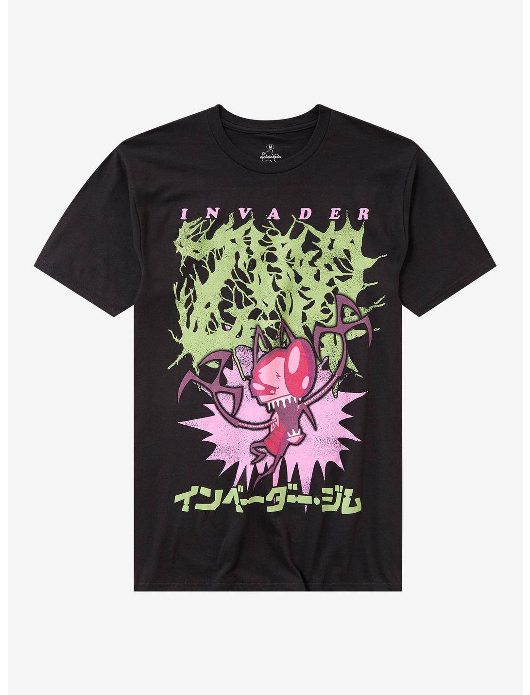 Invader Zim Metal Font T-Shirt