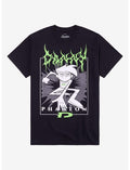 Danny Phantom Green Metal T-Shirt