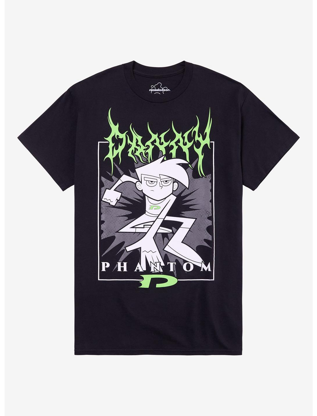 Danny Phantom Green Metal T-Shirt