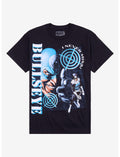 Marvel Daredevil Bullseye Collage T-Shirt