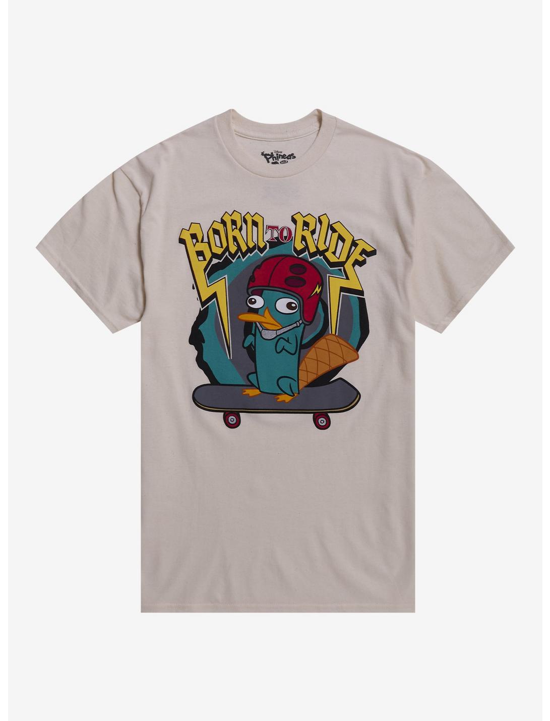 Disney Phineas And Ferb Perry Skateboard T-Shirt
