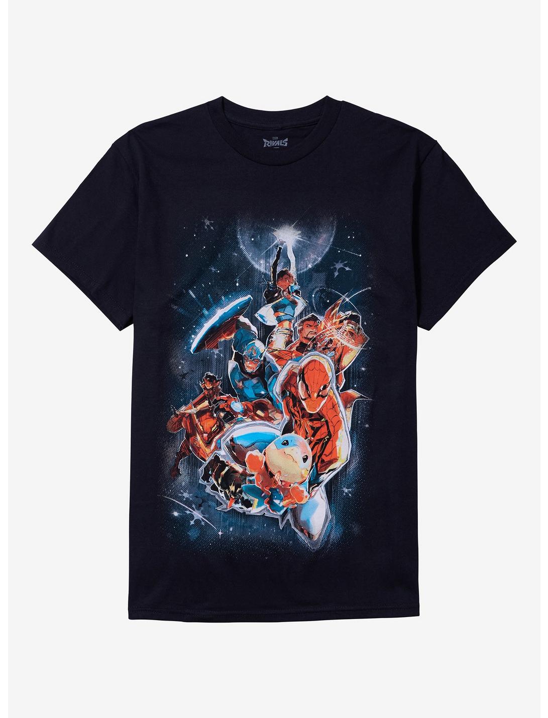 Marvel Rivals Group Art T-Shirt By Tokitokoro