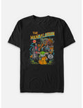 Star Wars The Mandalorian Neon Poster Big & Tall T-Shirt