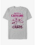 Disney Lilo & Stitch Running On Caffeine And Chaos T-Shirt