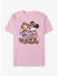Disney Minnie Mouse And Daisy Cowgirls Garment Dye T-Shirt