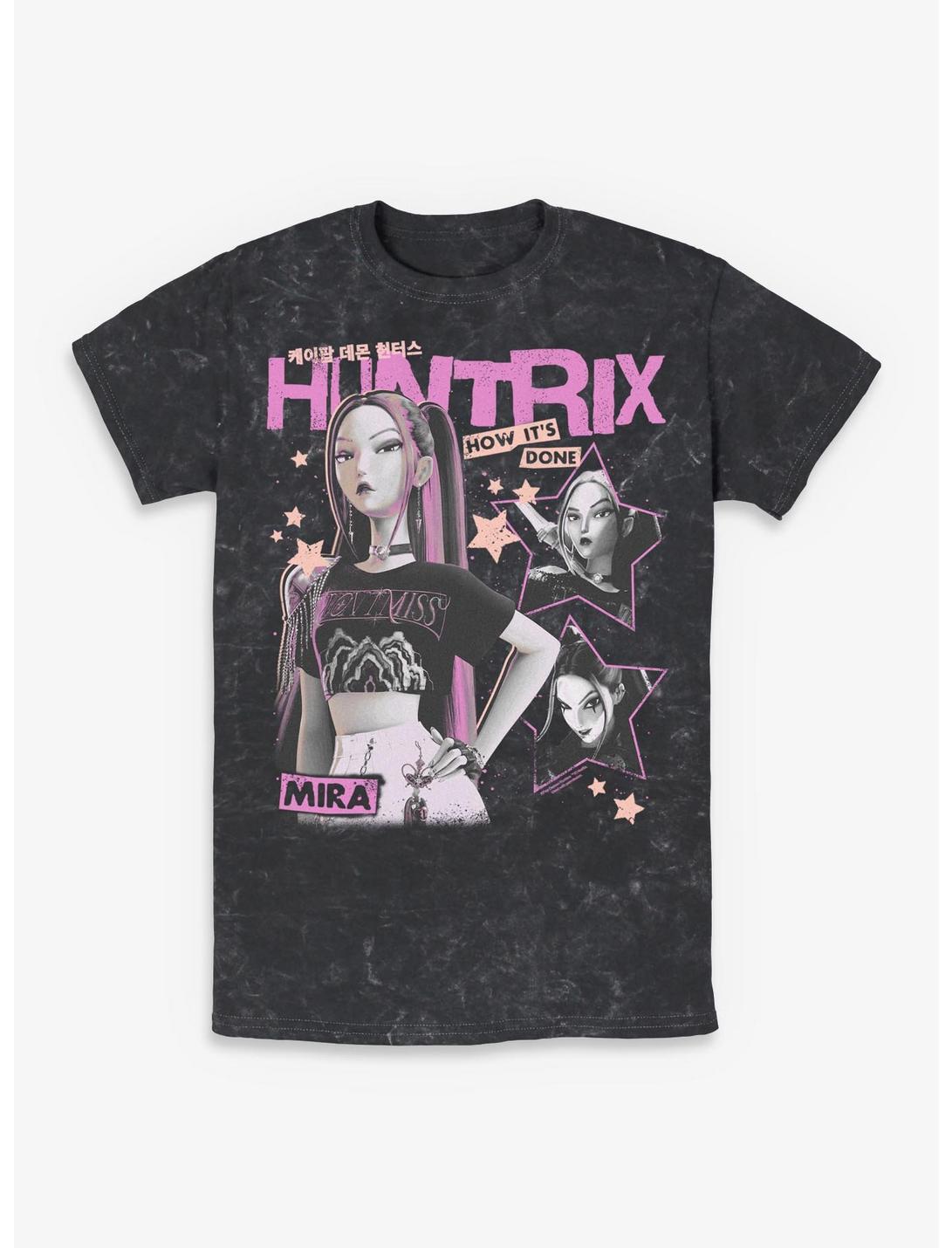 KPop Demon Hunters Mira How Its Done Mineral Wash T-Shirt
