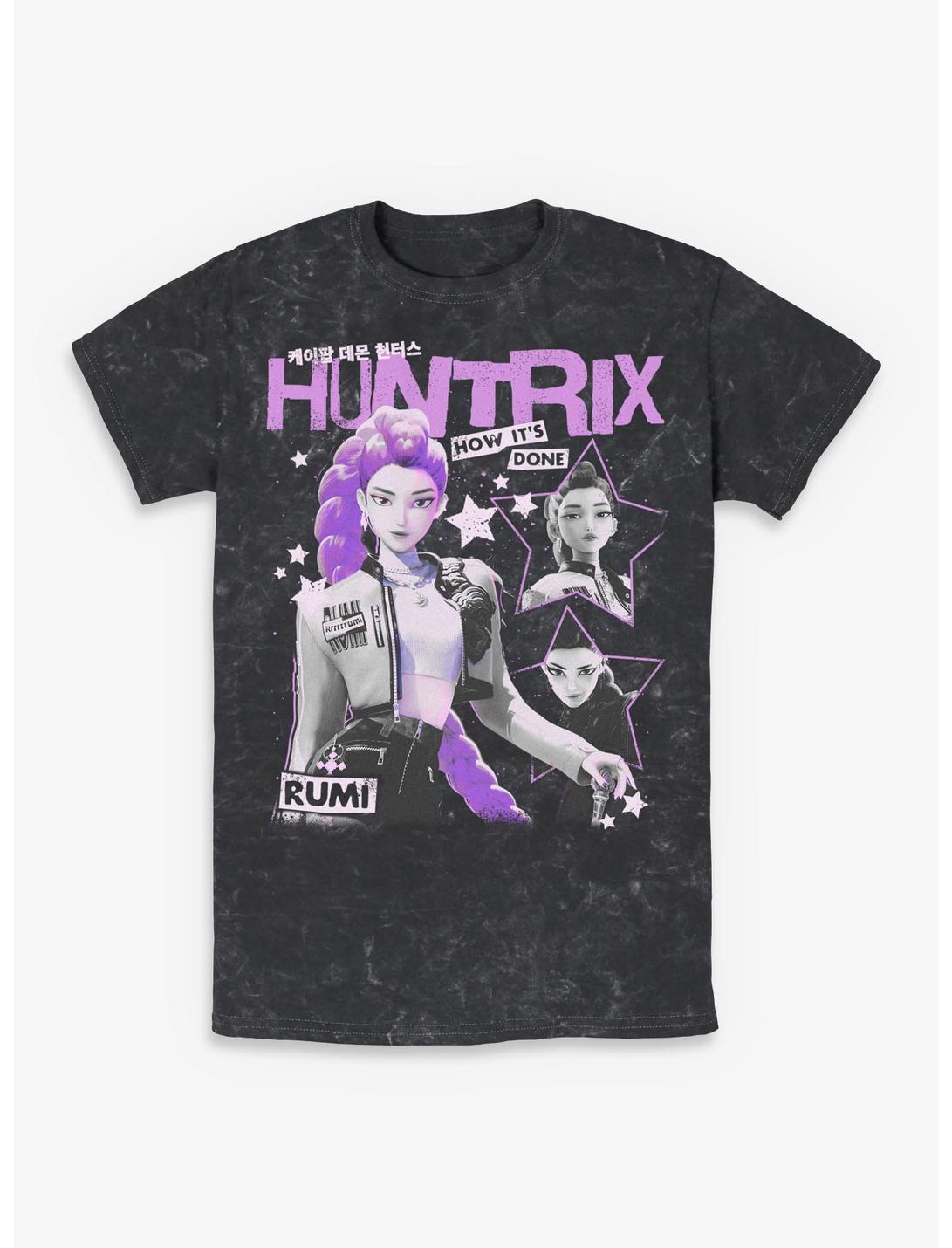 KPop Demon Hunters Rumi How Its Done Mineral Wash T-Shirt