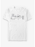 Disney Winnie The Pooh Carrying Books T-Shirt