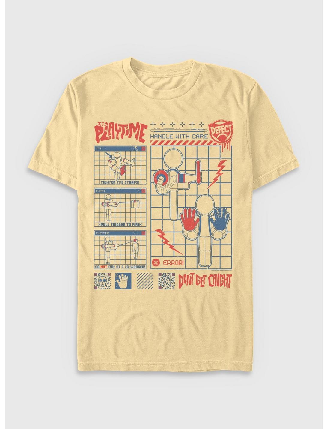 Poppy Playtime Player Don't Get Caught Garment Dye T-Shirt