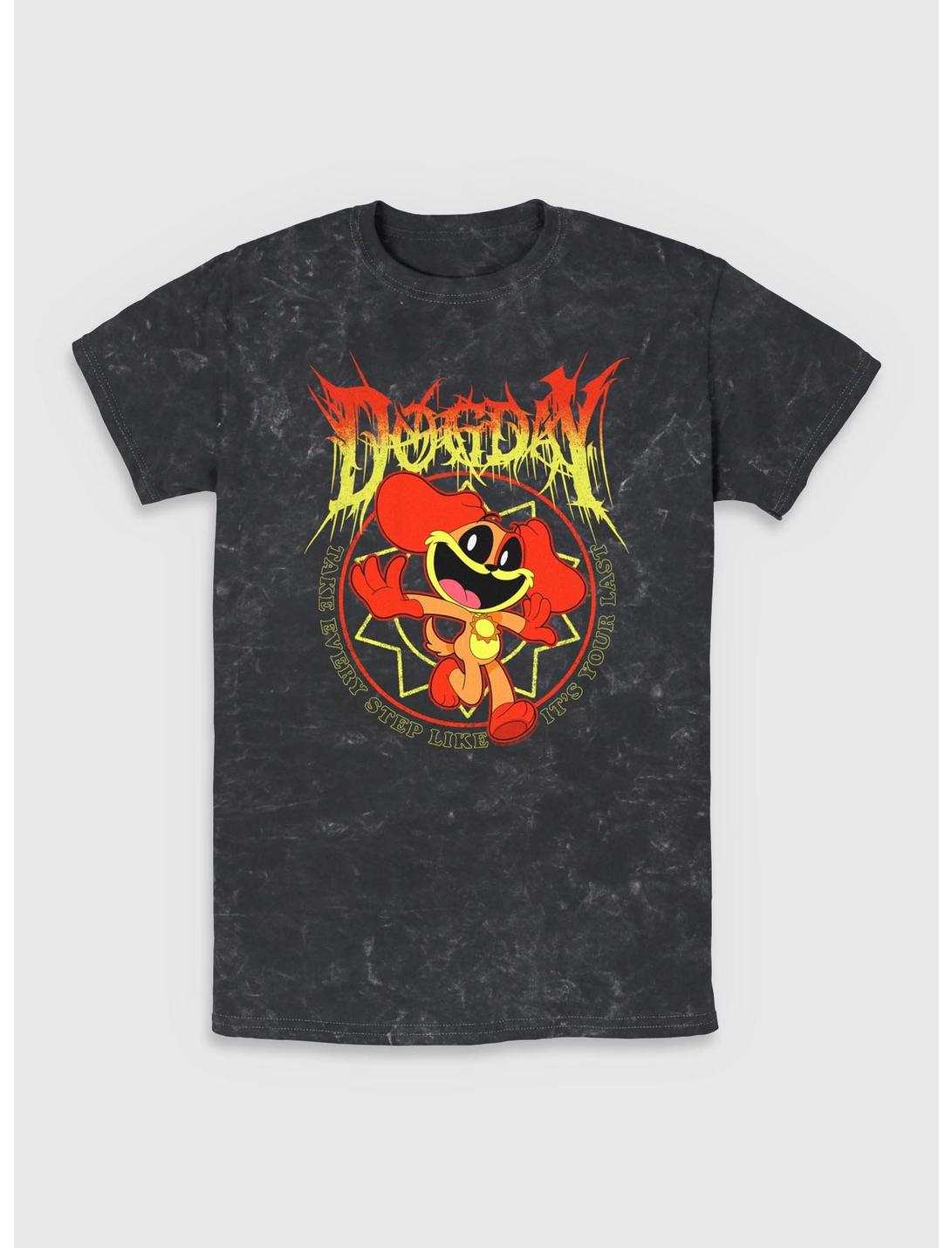Poppy Playtime Dogday Enjoy Every Step Mineral Wash T-Shirt