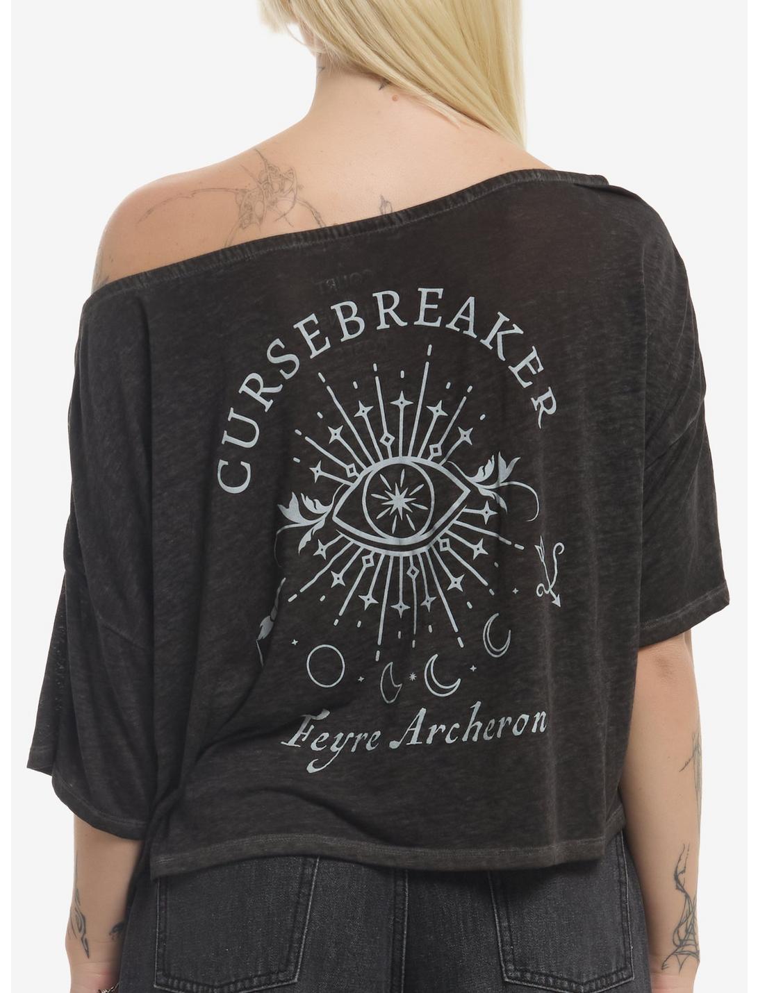 A Court Of Thorns And Roses Feyre Icons Girls Off-Shoulder T-Shirt
