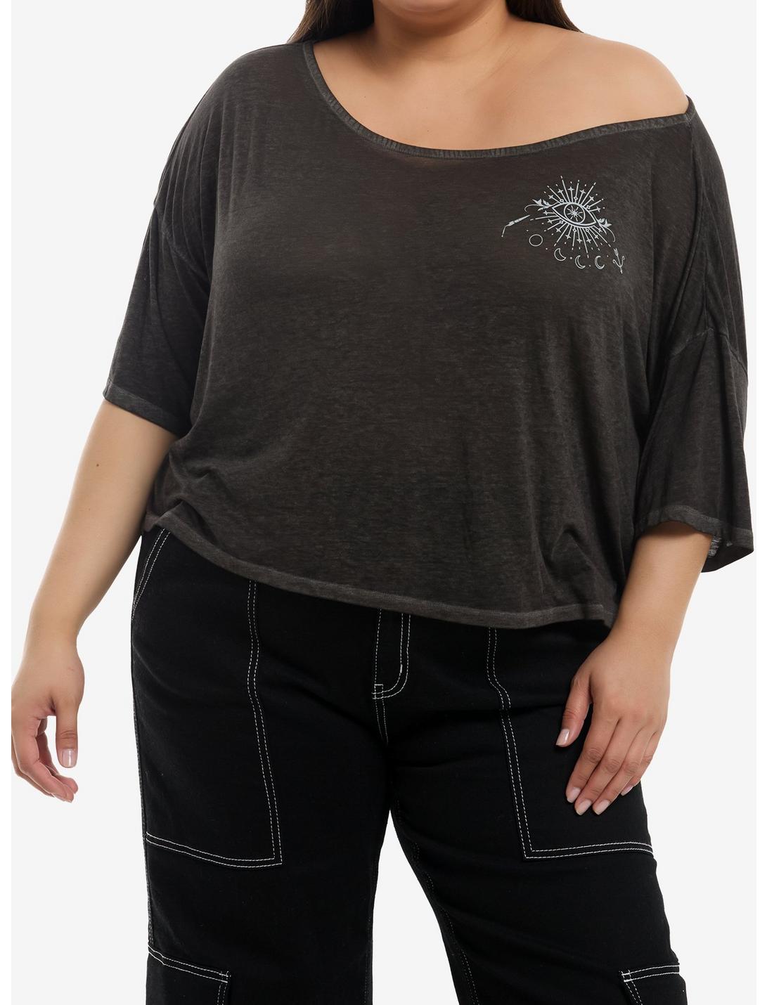 A Court Of Thorns And Roses Feyre Icons Girls Off-Shoulder T-Shirt Plus Size