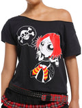 Ruby Gloom Girls Off-Shoulder T-Shirt