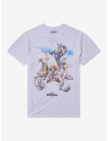 Disney Kingdom Hearts Sketch Poster T-Shirt
