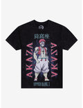 Demon Slayer: Kimetsu No Yaiba Akaza Glitter T-Shirt