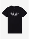 Chrome Wings Puff Print Double-Sided T-Shirt By Call Your Mother