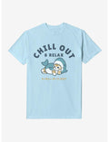Mofusand Chill Out & Relax Garment-Dyed T-Shirt