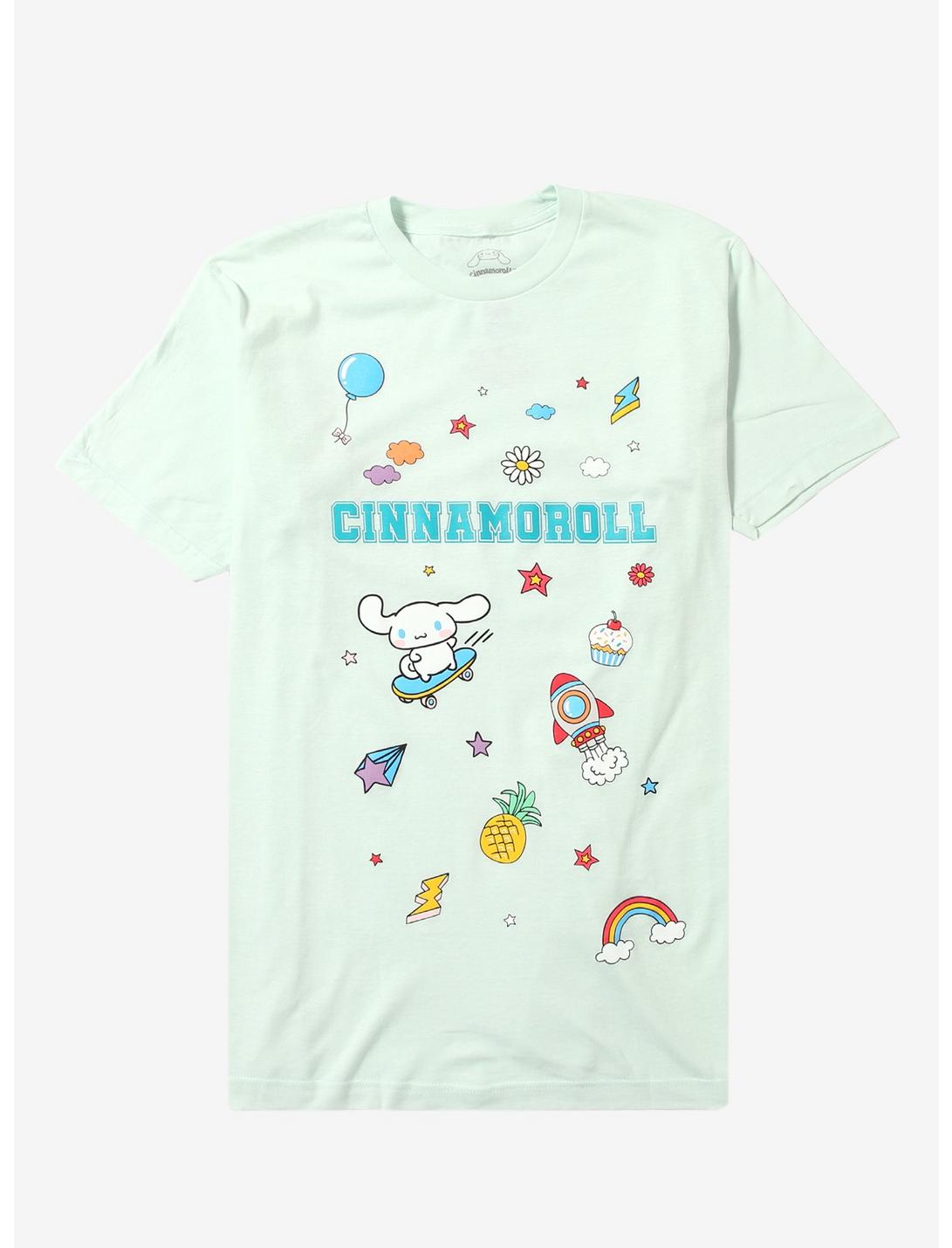Cinnamoroll Skateboard T-Shirt